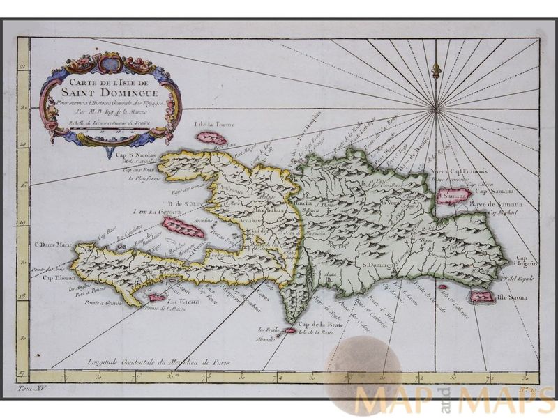 Carta náutica de Santo Domingo alquiler velero Ibiza